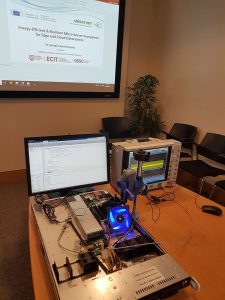 Photograph of UniServer demo